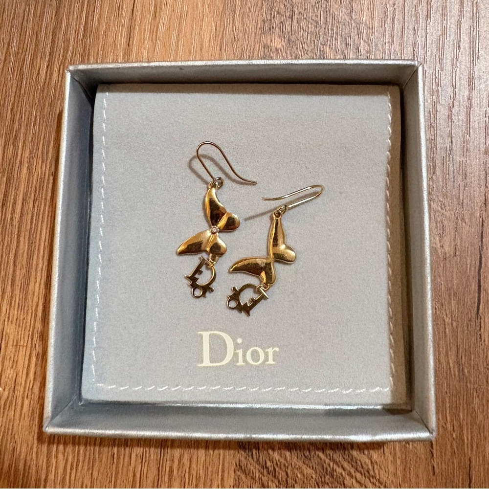 Dior Rose Gold Earrings